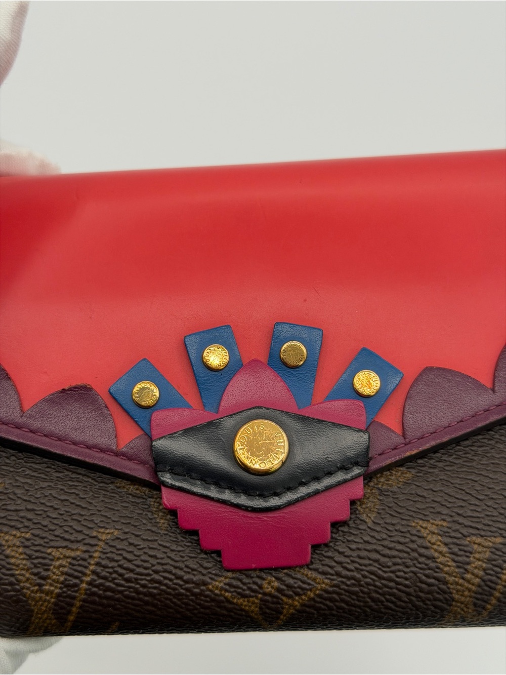 Louis Vuitton Sarah Wallet Totem Flamingo Monogram Limited Edition dustbag & box - Picture 5 of 13